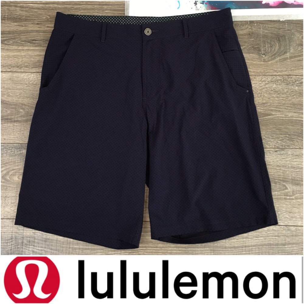 LULULEMON Mens Casual Golf Stretch Shorts Size 38